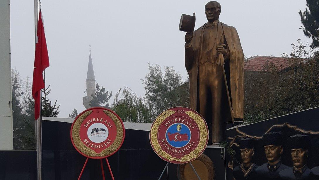 Büyük Önder Mustafa Kemal Atatürk´ün Ebediyete İntikalinin 80. Yıl Dönümü Anma Programı